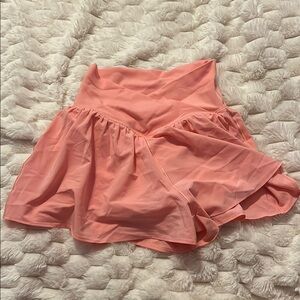 Womens Offline by Aerie Real Me Crossover Flowy Shorts in pink size xs